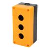BX3 22mm Three Hole Push Button Switch Control Protective Box Case Waterproof