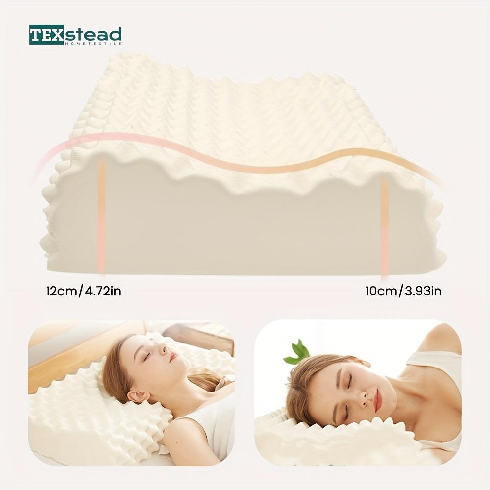 1 Pcs 93% Latex Pillow Massage Pillows for Sleeping Orthopedic Pillow Pure Natural Latex Memory Pillow