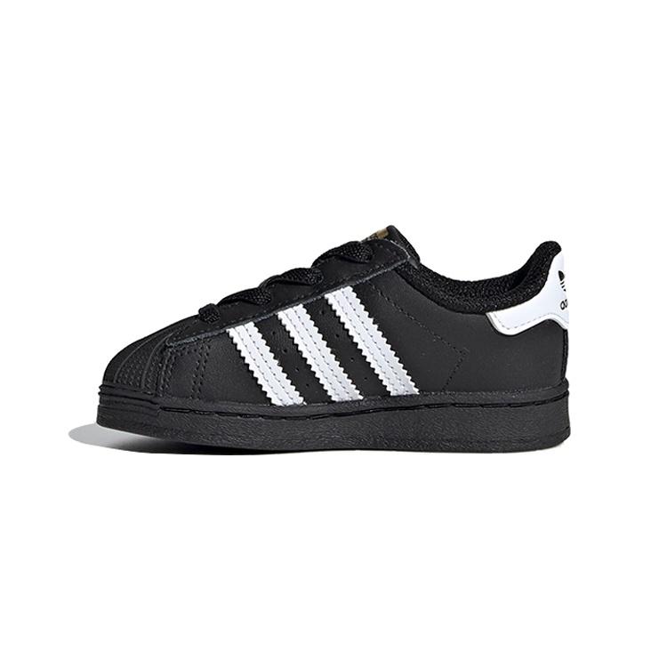 (TD) adidas Superstar Infant  Core Black  Baby EF5396 EU 25.5