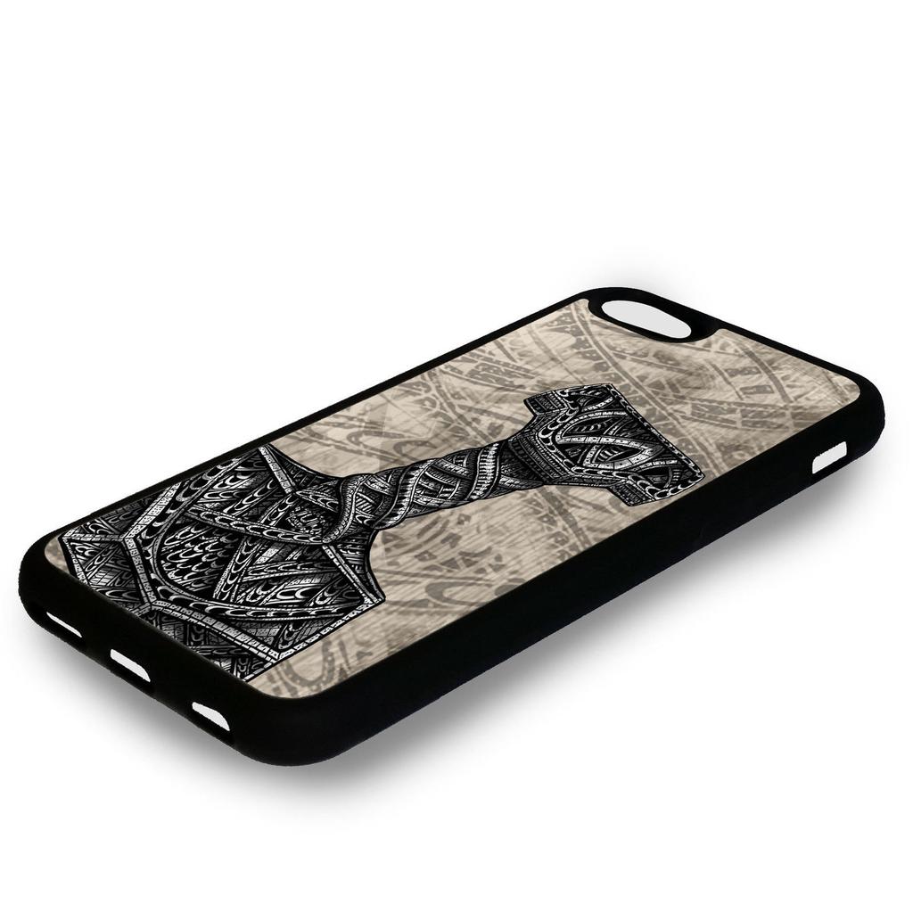 Buy Mjolnir Thors Hammer of Thor Norse Art iPhone 4 5 6 7s Plus Case ...