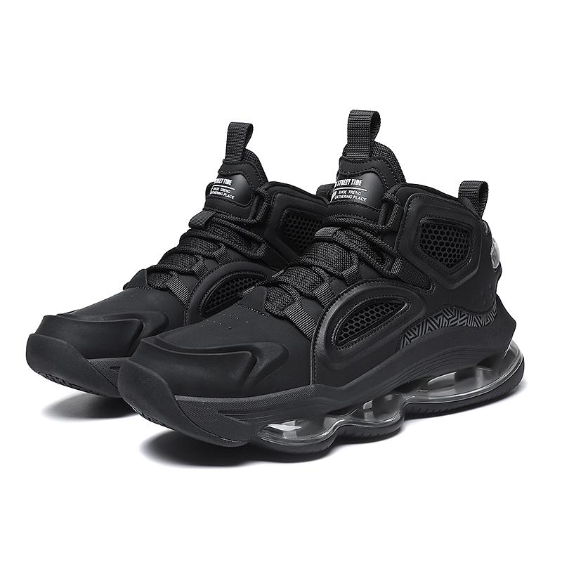 

Fashion Casual and trendy men s sports shoes Luxury designer style Autumn and Winter Outdoor high-quality shoes Comfortable Thick Bottom 45 чёрный