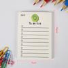 Simple Memo Pad Note Book Tearable Not Sticky Kawaii Decoration Sticky Notes Fruit Hand Account Memo Message Paper To Do List