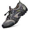 Sommer Mesh Schuhe Herren Übergröße atmungsaktive Mesh Wanderschuhe Outdoor Wanderschuhe Freizeitschuhe Herren