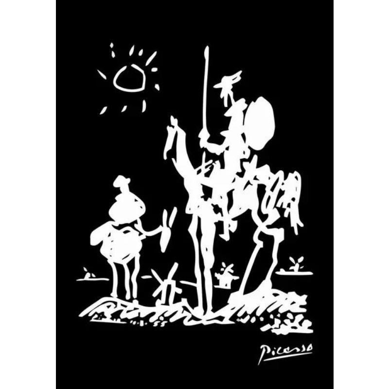 

Pablo Picasso Black and White Abstract Sketch Art Poster Famous Art Prints for Wall Decor Modern Home Decor by Pablo Picasso 21cm×30cm NoFrame