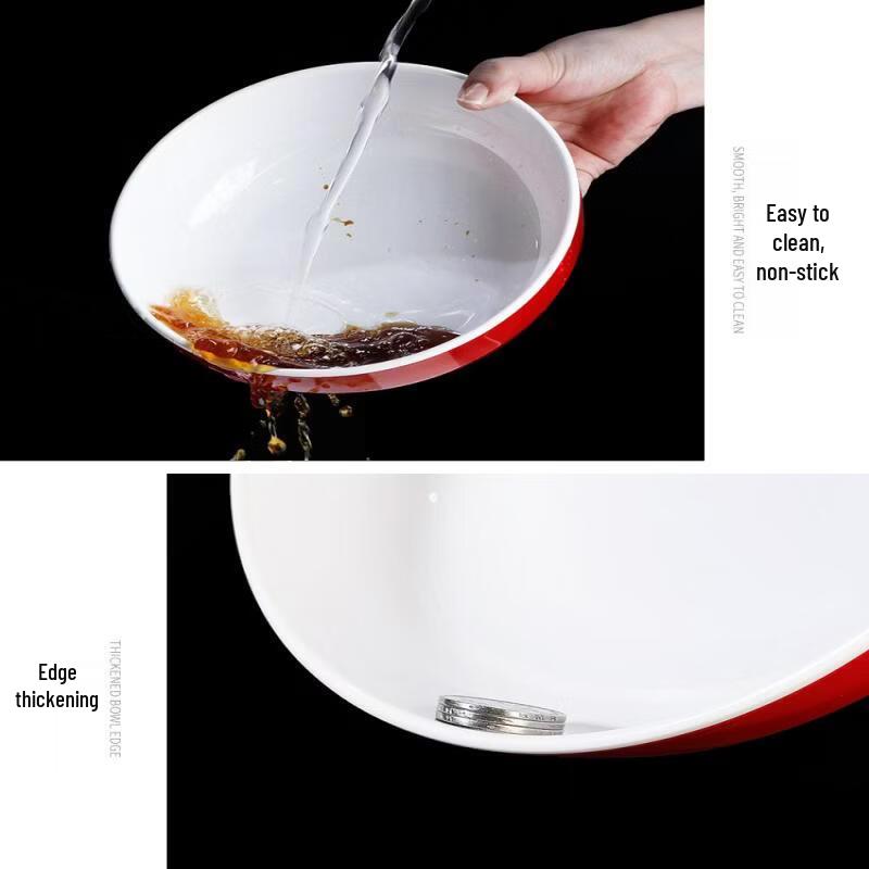 Extra Thick Commercial Melamine Serving Bowl