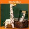 Plush Giraffe Cartoon Toy Animal Stuffed Doll Room Bed Decoration Kids Gift