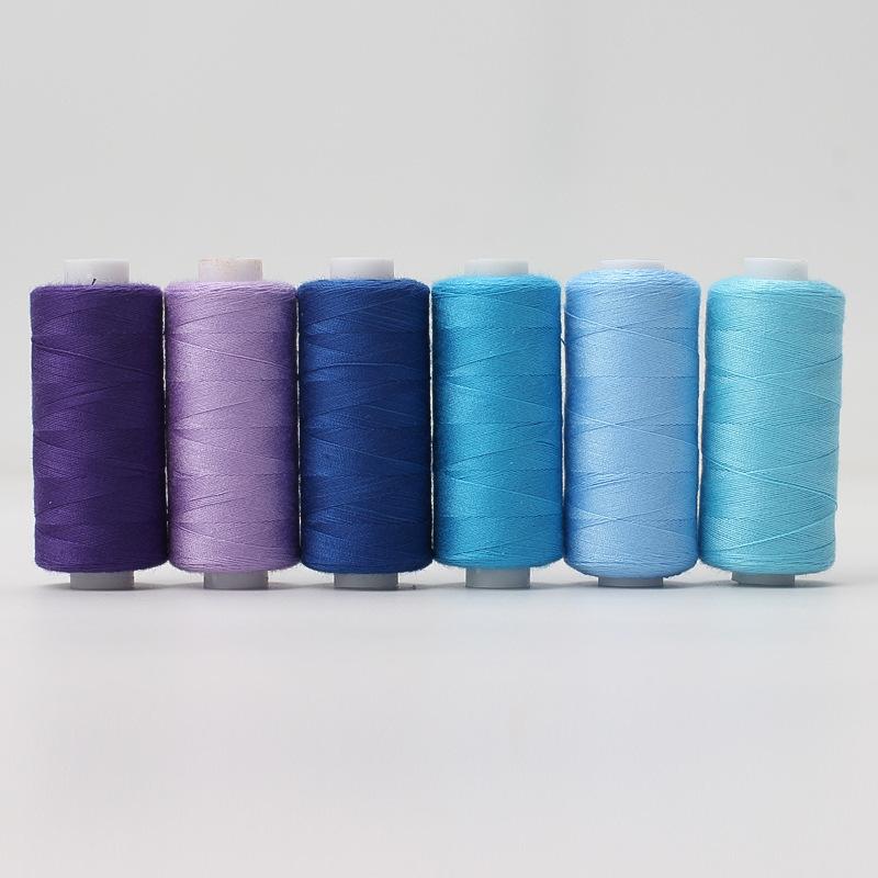 Household Sewing Thread Set: 402 Polyester Threads, 400 Yards Each, Perfect for DIY Projects and Hand Sewing.