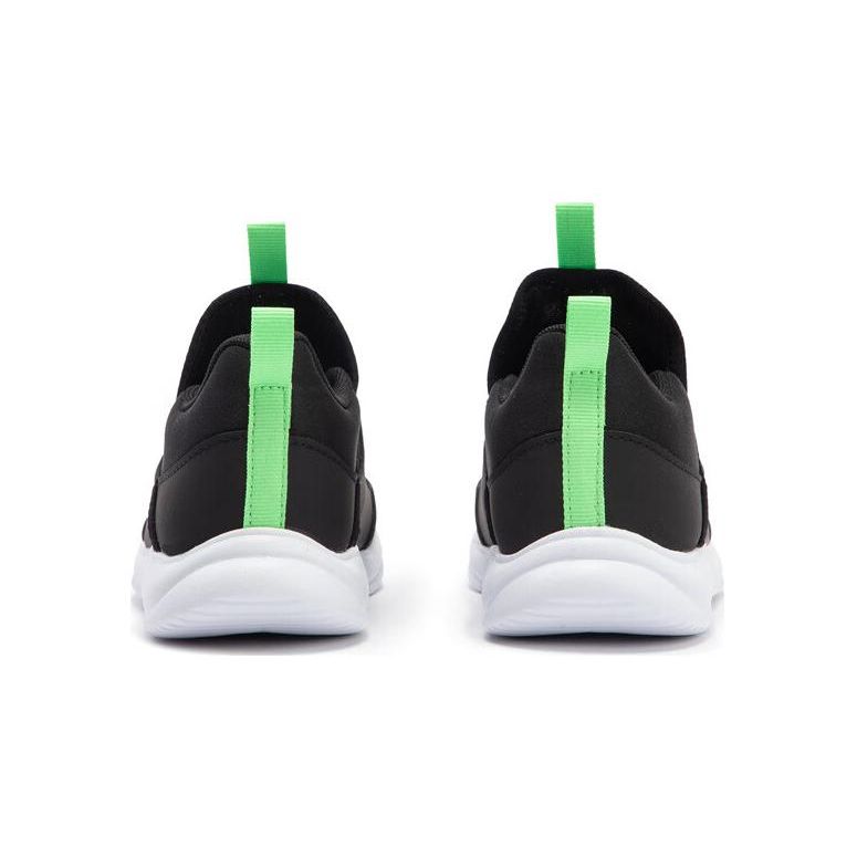 PUMA Durable Low-Top Kids Casual Shoes Kids sneaker Black Green 193668-17