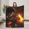 T-Tomb Raiders Plush Blanket Kids  Flannel Throw Blanket For Home Decor Soft Custom Quality Bedspread Gift
