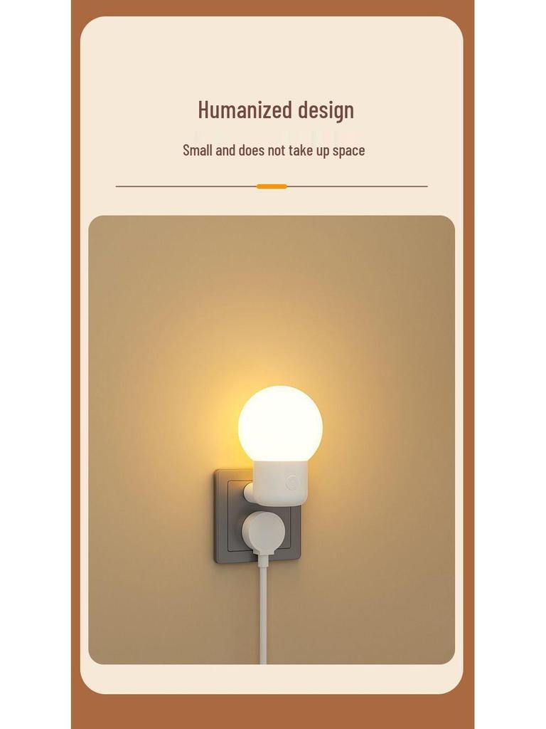 Energy-Saving Night Light with Remote Control - Ideal for Baby Feeding, Eye Protection, and Kids' Sleep. Free Shipping.