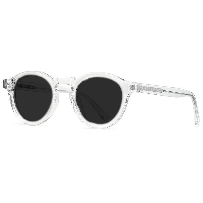Retro Small Round Anti Blue Light Photochromic Glasses For Men Women High Quality Acetate Brand Design Glasses Frame