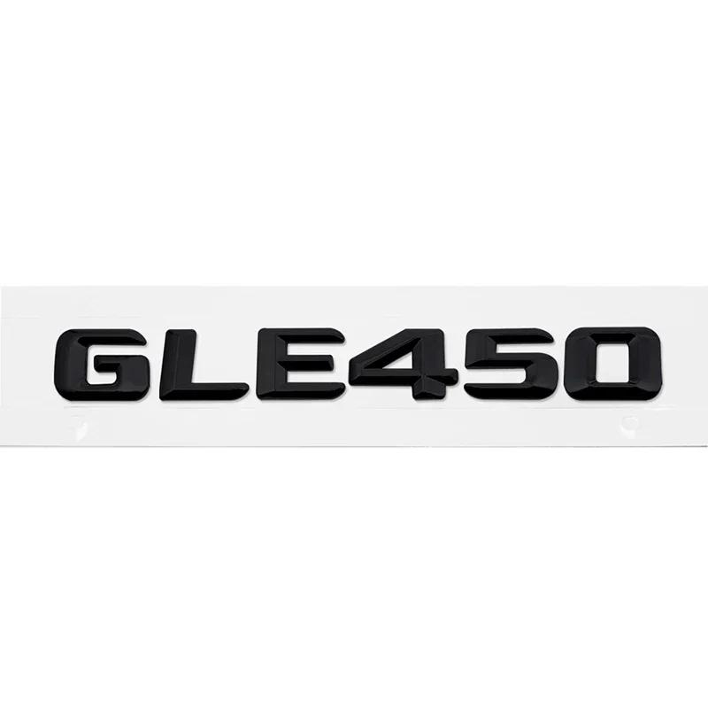 3D Car Rear Trunk Sticker Tail Number Emblem for Mercedes Benz GLE43 GLE63 GLE300 GLE320 GLE350 GLE400 GLE450 GLE500 GLE550