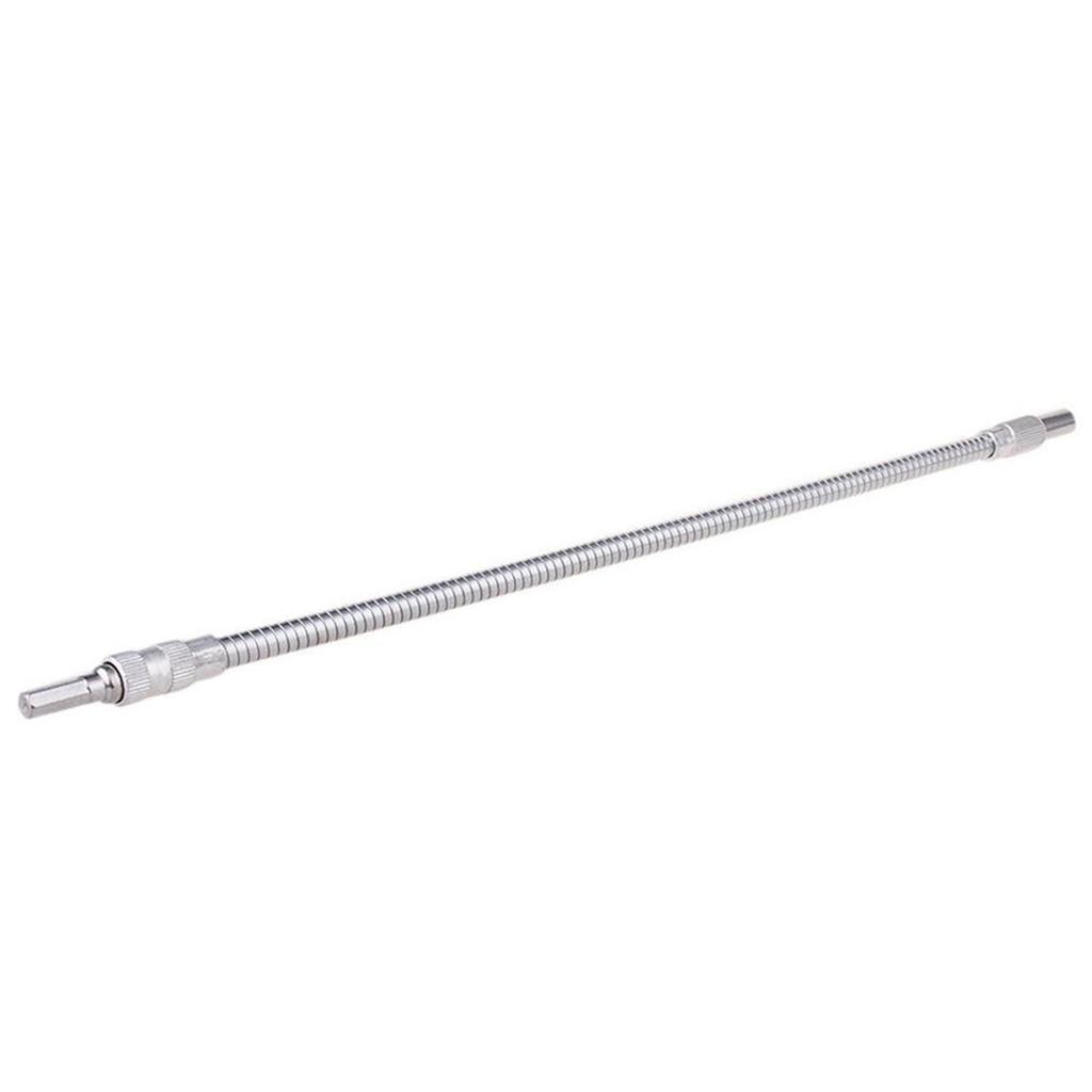 Metal Flexible Shaft Extension 200Mm Universal Connection Rod for Electric Screwdriver Impact Driver Tight Space Use