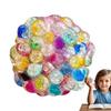 Small Stress Balls Portable Squeeze Ball Pinching Stress Relief Tool Sounding Fidget Squeeze Toy For Teens Adults Travel