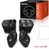 A-Premium 4pcs Steering Wheel Radio Volume Control Switch Buttons for Chevrolet Silverado Tahoe Trailblazer GMC Sierra Yukon Hummer H2 2003-2007