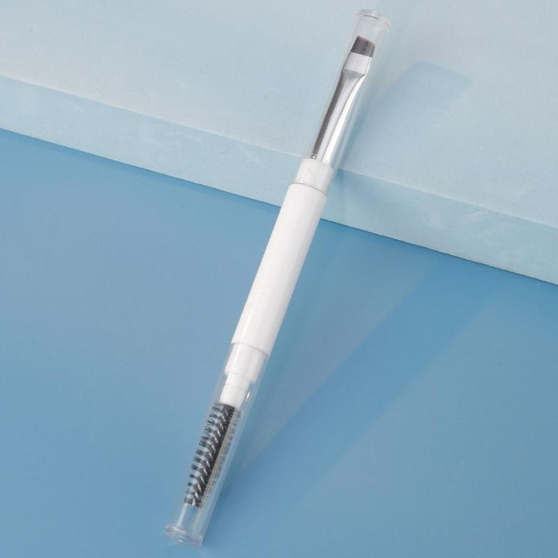 Eyebrow Brush with Soft Bristles for Natural Makeup Looks Double Ended Eyeliners Makeup Brush Lip Cosmetic Brushes