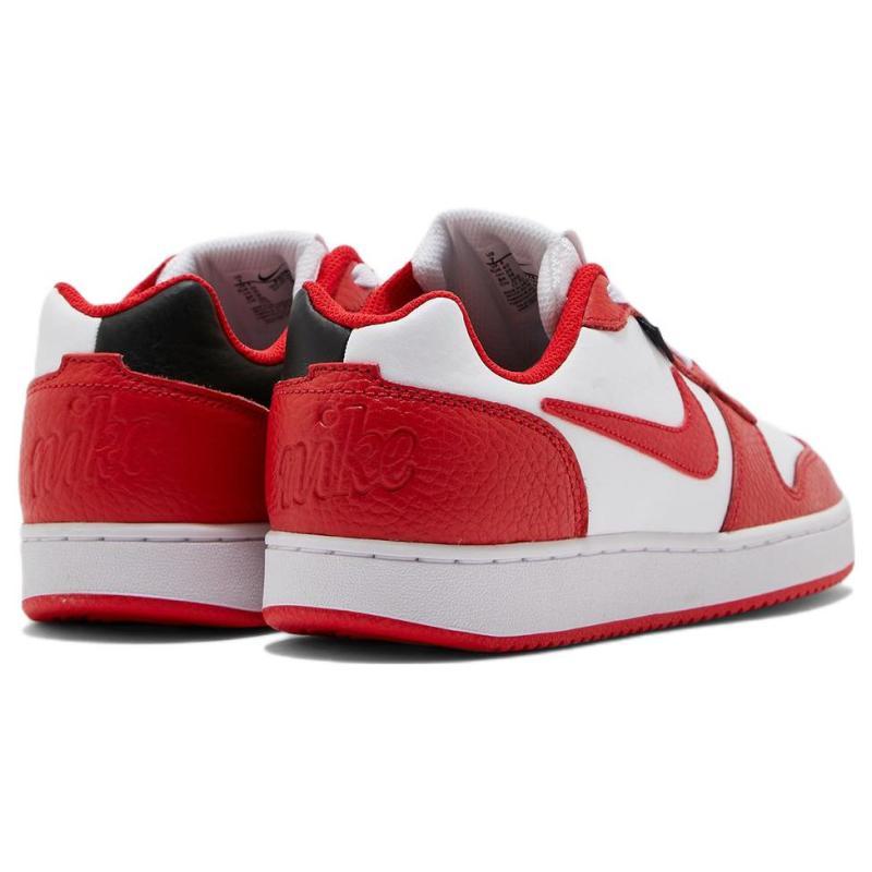 Nike נעלי סניקרס Ebernon Low Prm לבן אדום אוניברסיטאי שחור AQ1774-101