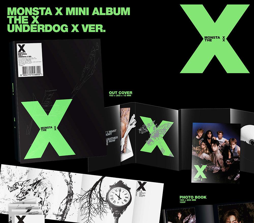 

[POB] MONSTA X [THE X] 13-й МІНІ-АЛЬБОМ (2 вересня 2025 р.) UNDERDOG X (NO POB)