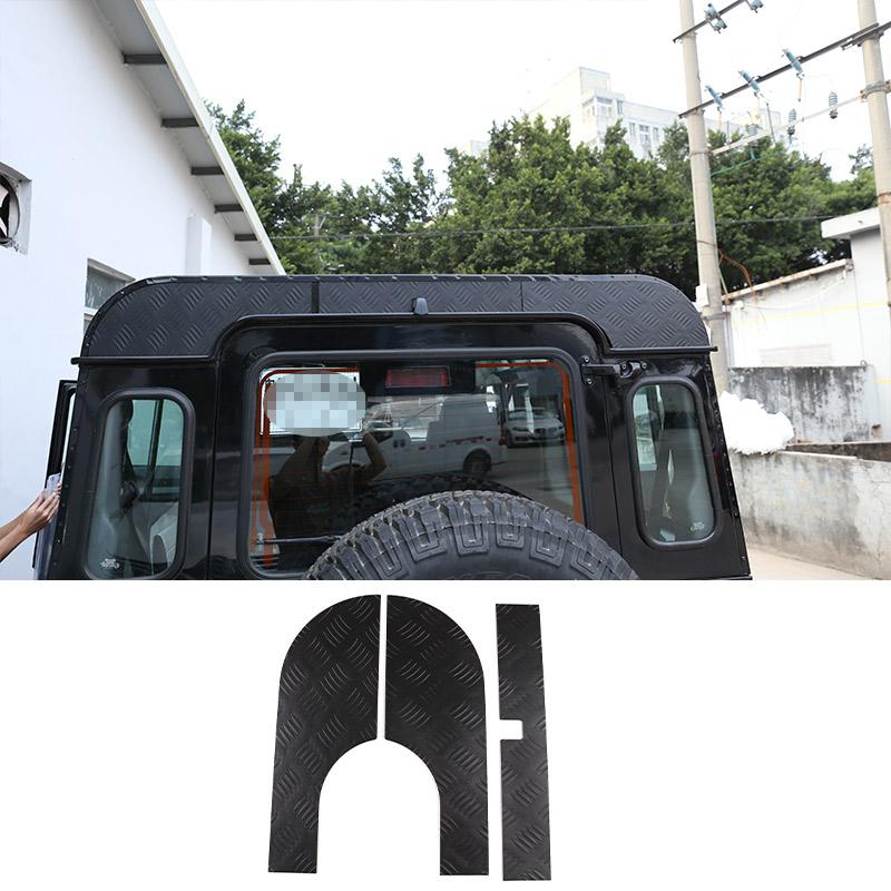 For Land Rover Defender 90 110 130 2004-18 Alloy Car Front Bumper Tailgate Roof Window Inner Door Fuel Tank Cap Hood Accessories