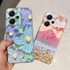 For Xiaomi Redmi Note 13 Pro Plus Pro+ Case Transparent New Fashion Pattern Soft TPU Etui For Xiaomi Redmi Note 13 4G 5G Bumper