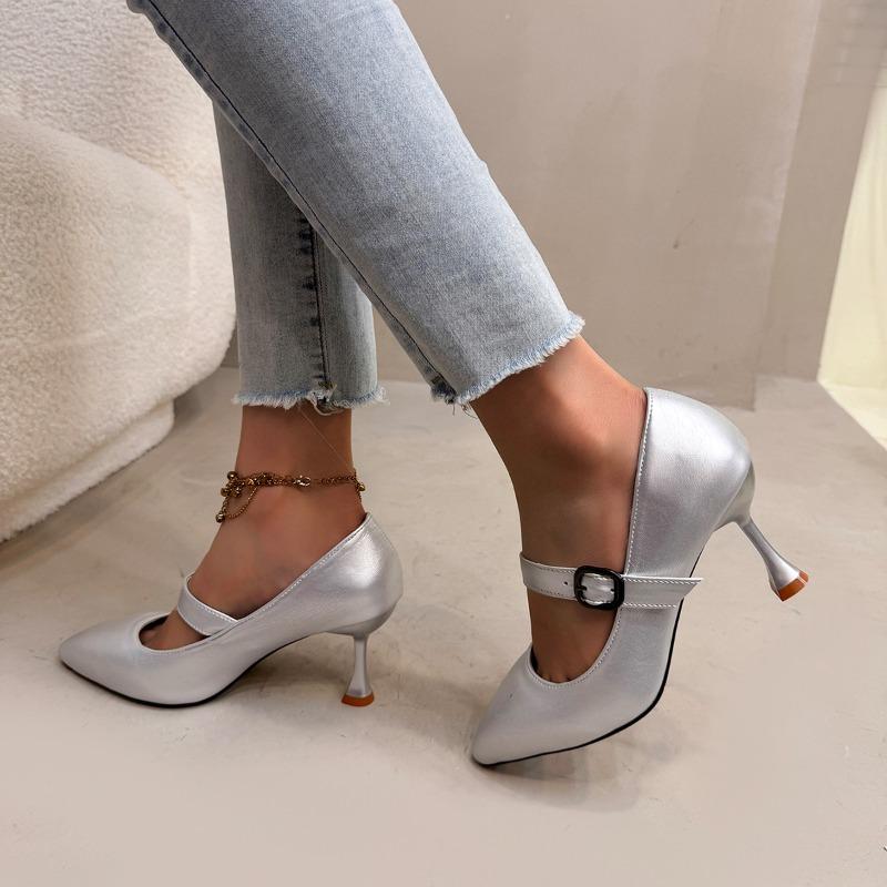 Pointed Toe Sexy High Heels Shoes Women Sandals Summer New 2025 Designer Dress Party Pumps Brand Woman Shoes Zapatos Sandalias