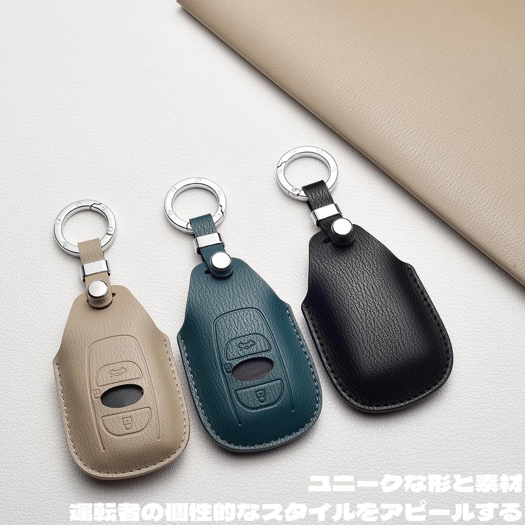 WiiLemz Key Case Fit Subaru,Premium Leather Fit GR86 Revogue VN5 VM4 Forester SK BRZ