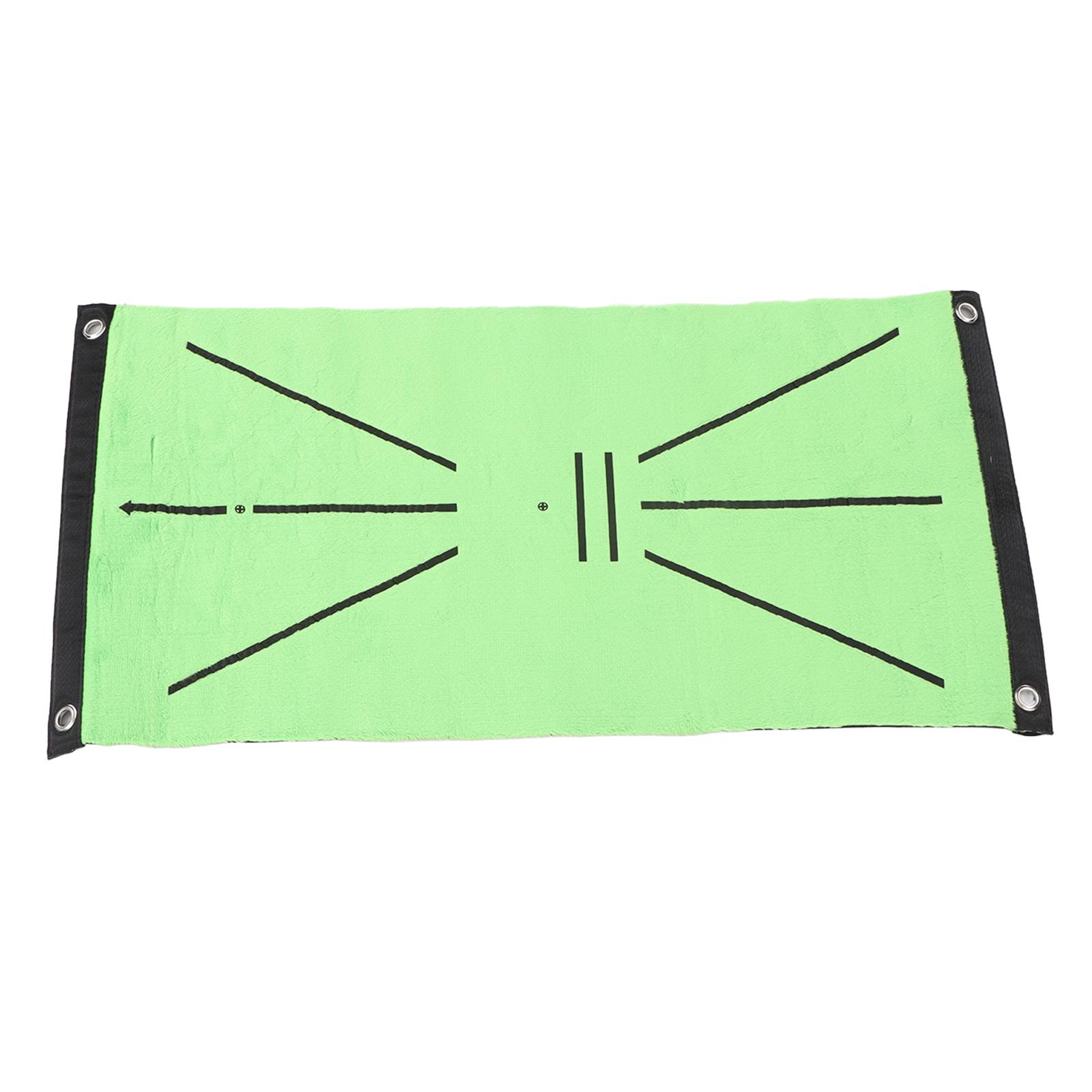 

Golf Training Mat Golf Practice Hitting Mat for Swing Detection Batting Indoor Outdoor