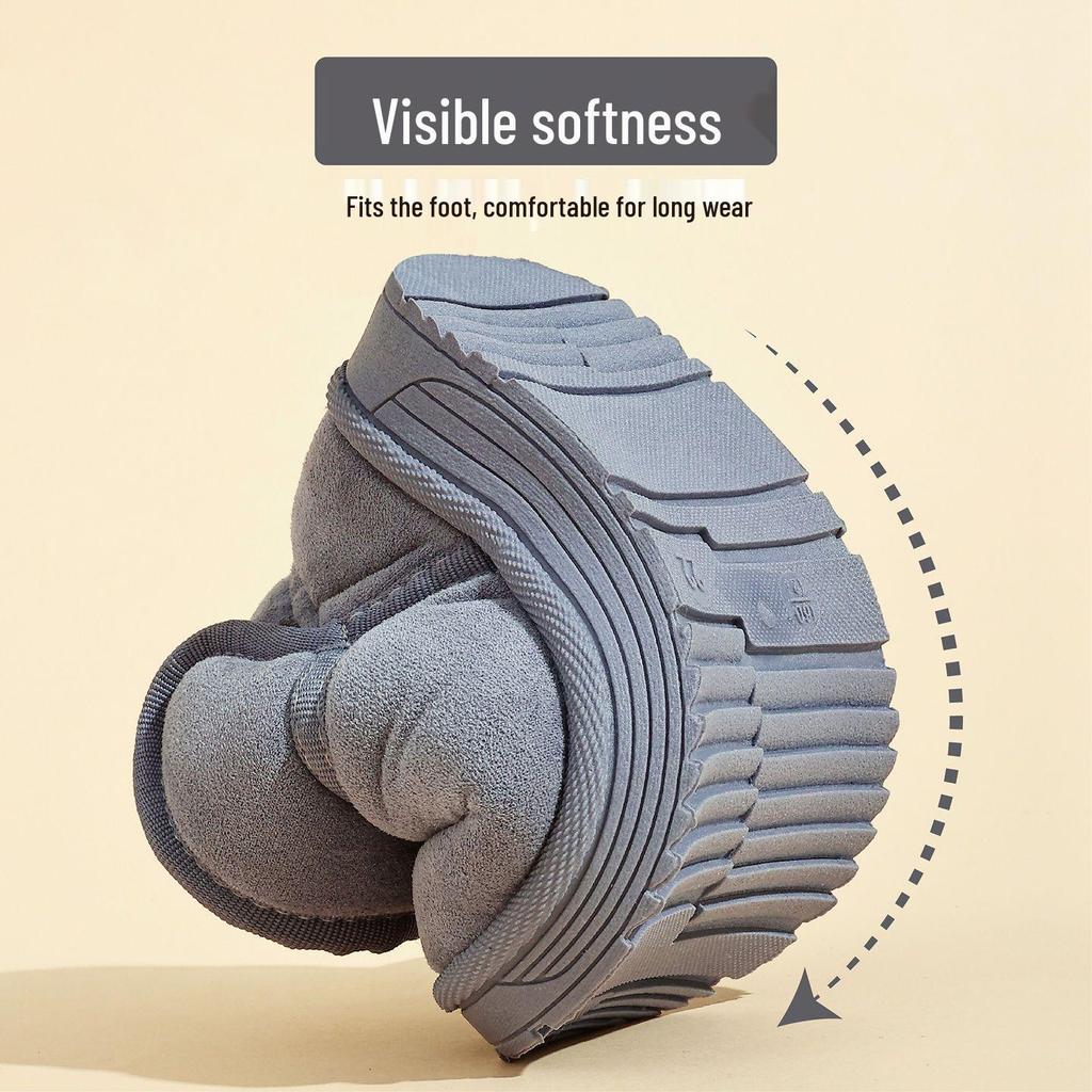 Paw Patrol Kids' Winter Velvet Cotton Shoes, Non-slip Soft Sole, Warm Boots for Boys.