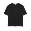 Wenil Yuf Waffle Henley Neck Short Sleeve T-Shirt 3 Colors [Wasr_1001]
