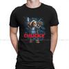Doll TShirt Child's Play Chucky Horror Film Crewneck Short Sleeve 100% Cotton T Shirt Funny High Quality Gift Idea