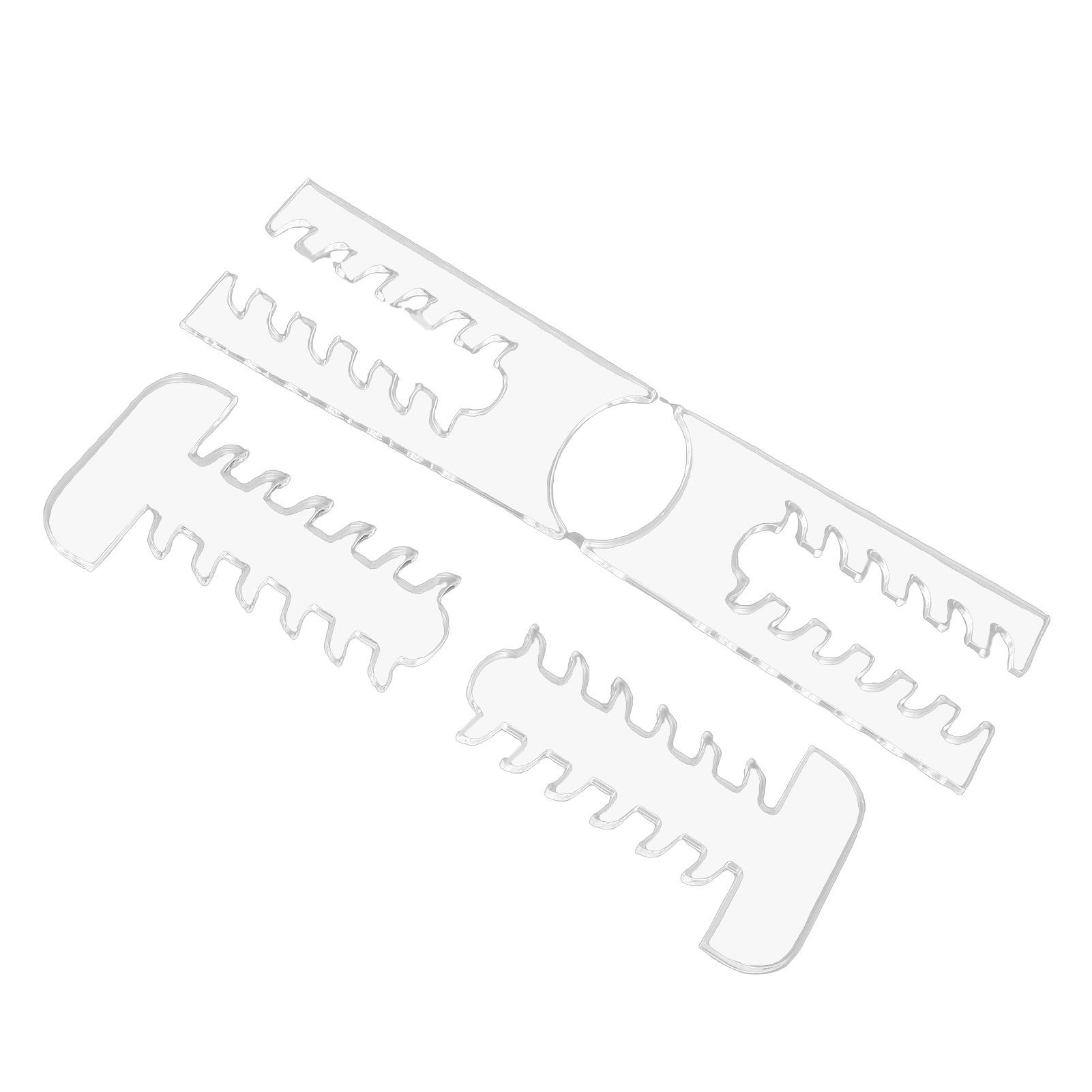 Furniture Wall Spacer Adjustable Acrylic Furniture Wall Spacer for Prevent Sliding Wall Damage Fire Risks