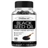Svart fröolja (Kallpressad) 1000 mg 120 mjukkapslar Kosttillskott