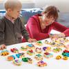 Holz Kinder Cartoon Tiere 26 Buchstaben Großbuchstaben Wörter Kognition Frühe Bildung Puzzle Spielzeug