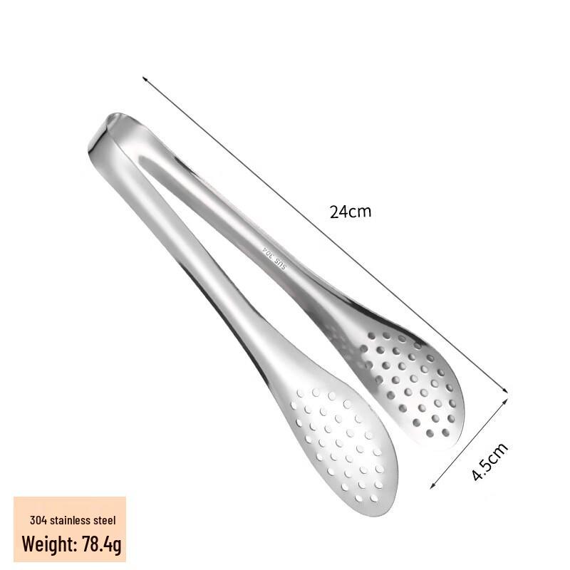 

304 Stainless Steel Multi-Purpose Food Tongs