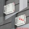 Stainless Steel Dryer Vents Covers Guard for Exhaust Fan Openings Protects Birds and Small Animals Easy Installation