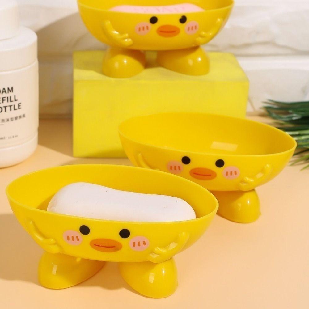 Little Yellow Duck Drain Soap Box Creative Soapbox New Soap Storage Rack