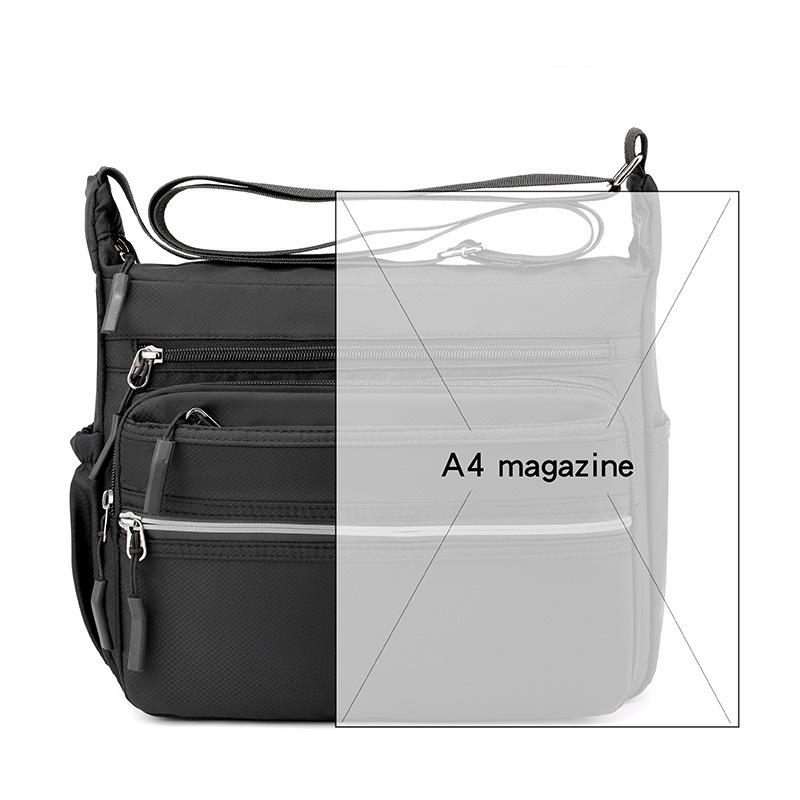 Fashionable Men's Crossbody Bag, Large-capacity Outdoor Travel Single-shoulder Bag, Single-shoulder Backpack