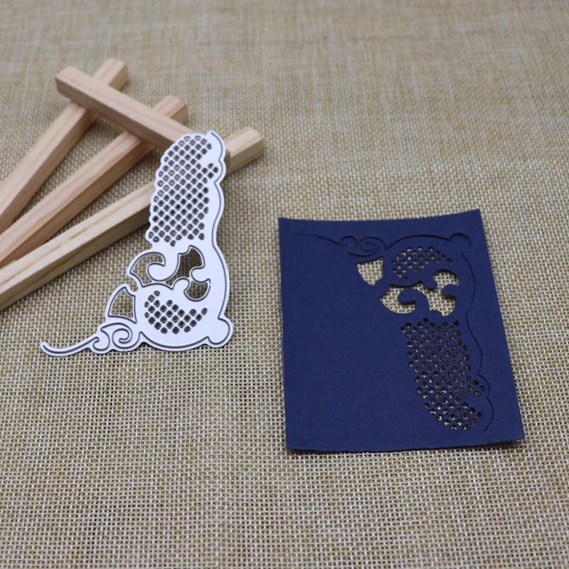 Metal Cutting Dies Lace Envelope Edge Diy Scrapbooking Photo Album Decor Embossing Paper Card Craft
