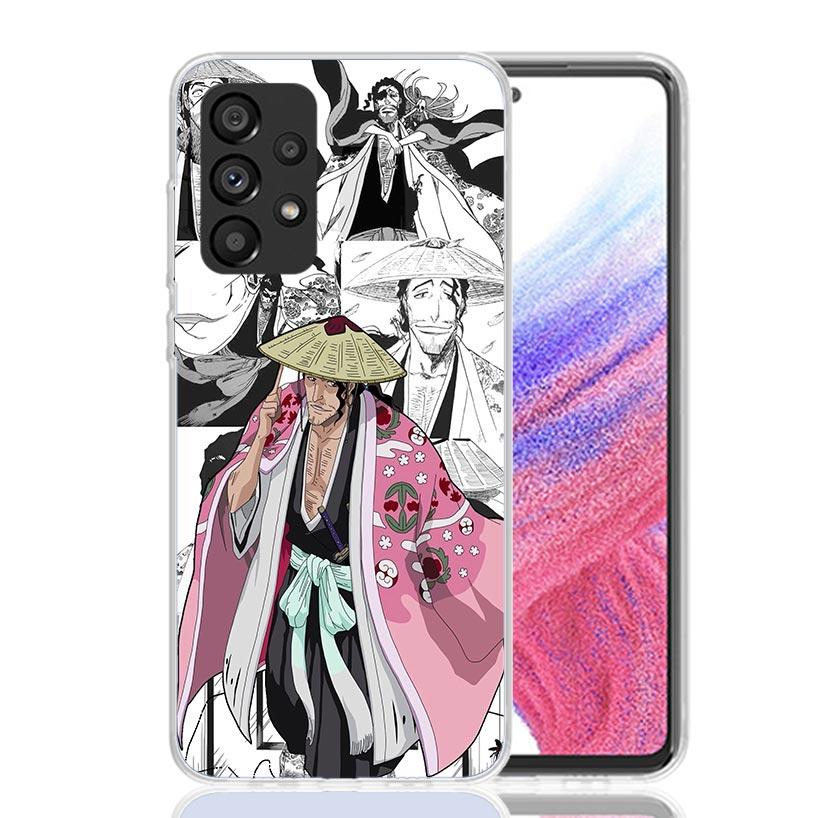 Ichigo Kenpachi Bleach Anime Phone Case For Samsung Galaxy A13 A14 A15 A16 A53 A54 A55 A56 A33 A34 A35 A36 A23 A24 A25 A26 A05S