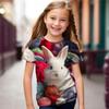Boys' 3D Graphicl T Shirt Tee Short Sleeve 3D Print  Sports Fashion Streetwear Kids 4-12 Years Crew Neck Casual