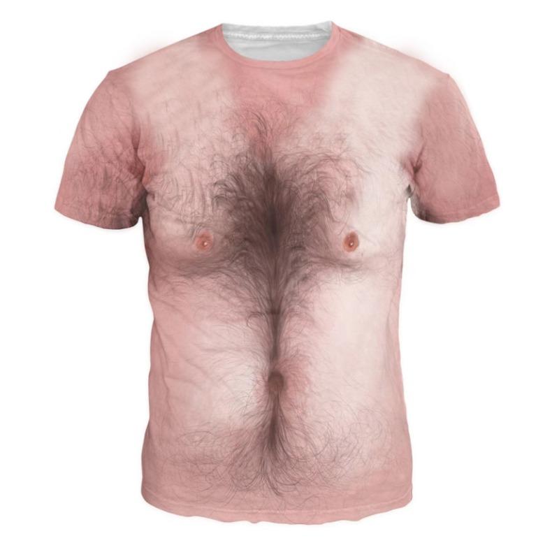 Trendy Leisure Men's Fashion Long T-shirts Loose Muscular Men Trend Shirt
