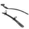 Zefal Swan R & Croozer R Set, Front and Rear Fenders for Road Bikes, Black, Fits Seatposts with Diameters of 25-32mm, 2473