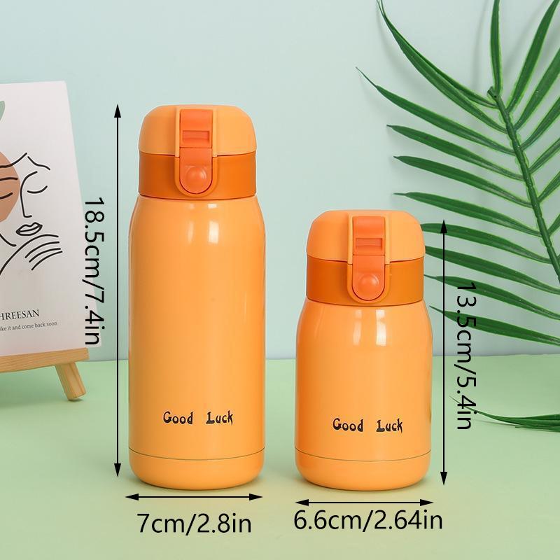 Mini Thermos Cup 200Ml/360Ml Pocket Cup Stainless Steel Thermal Coffee Mug Vacuum Flask Insulated Hot Water Bottle Kids Gift