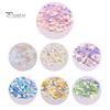Seashell Sequins Multicolor Decorative Portable Oval Hologram Mermaid Paillette Sequins Daily Use