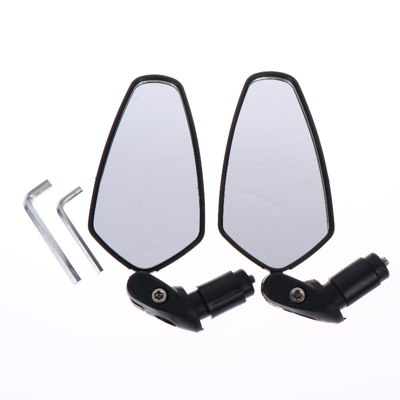 1/2Pcs  Rearview Handlebar Mirrors Rotatable For Mountain Road Bike Motorcycle Bendable Hose Adjustable Rearview Mirror