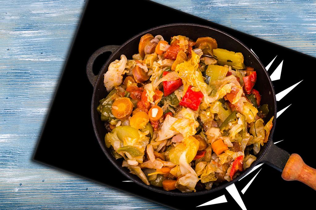 Szklana Płyta Ochronna Na Kuchenkę 80x52 Anime