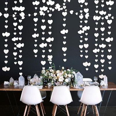 1pc Valentine's Day Party Decorations Heart Garlands Mother's Day Bachelorette Party Birthday Party Wedding Anniversary