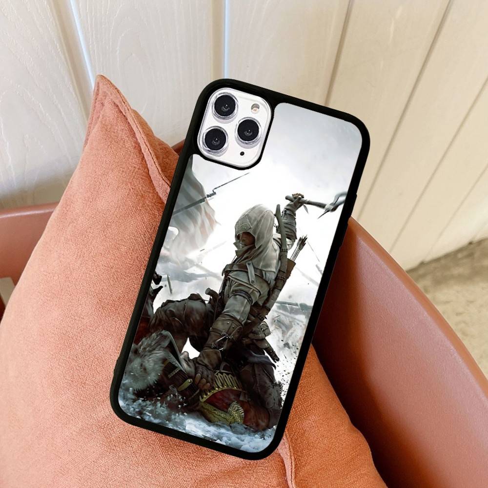 Funny A-Assassins Game C-Creed PC+TPU Shockproof Protective Phone Case For IPhone17 14 15 16 Pro Max 13 12 11 17 Air