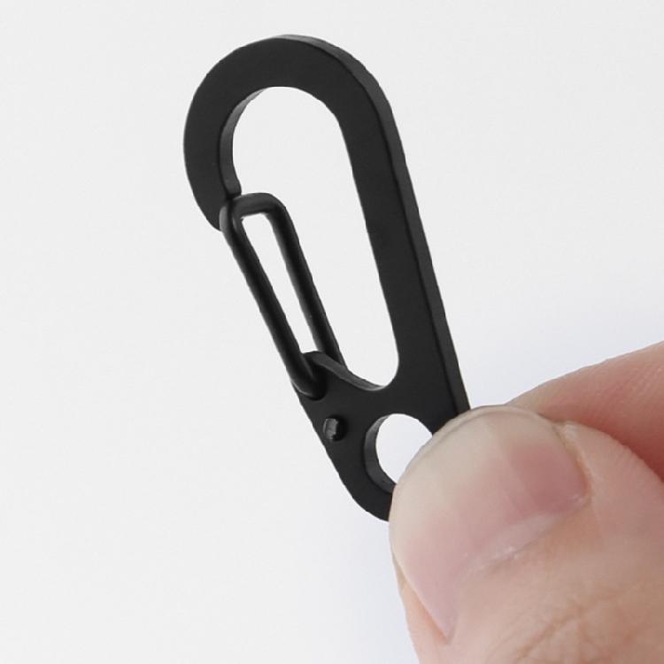 10Pcs Small Carabiner Clip for Key, Backpacks Camping Outdoor Carabiner Clip Stainless Steels Keyring Clip Snap Hook Set