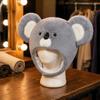 Koala Kopf Kopfschmuck Foto Requisite Flauschiger Niedlicher Tierhut für